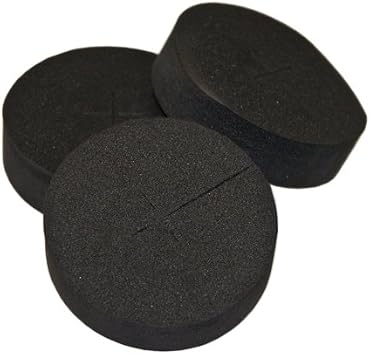 Grow1 Neoprene Inserts 3in Black 84-Pack Cloning Collars for Hydroponics Aeroponics and Clone Machines Soft Stem Support with Precut Slit