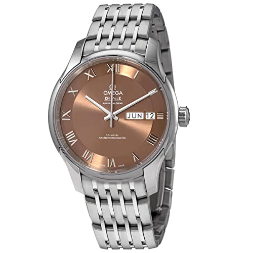 Omega De Ville Automatic Brown Dial Men's Watch 433.10.41.22.10.001