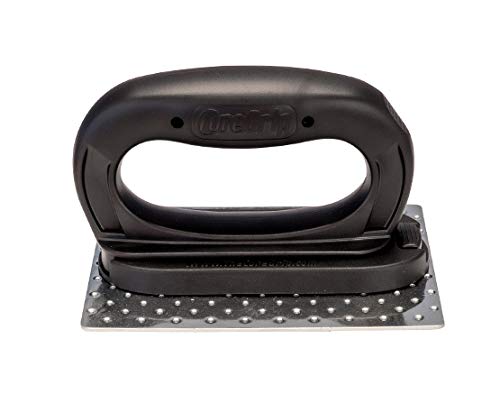Black Griddle Accessories - Griddle Cleaning and Scraping Tool - Ideal for Flat Top or Hibachi Grill - Comes with Cleaning Screen by Core Grip - Used condition - Image 5