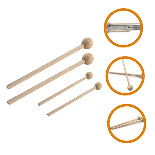 Par de baquetas de percusión con agarre cómodo miniatura 3