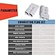Shengbowi 175a Anderson Connector Batterieadapterkabel Verlängerungskabel Für Autos Wohnmobile Und Traktoren Langlebig Starker Leitfähigkeit 600V 6 AWG 120 cm Elektrofahrzeuge
