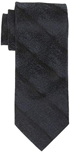 John Varvatos Star USA Men's Fillmore Diagonal Stripe TIE, Indigo, One Size