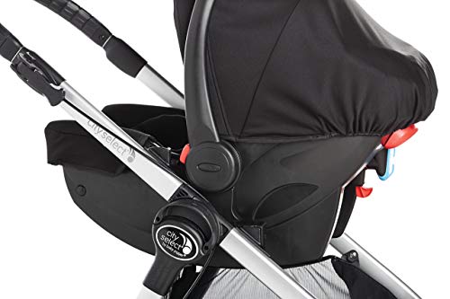 Baby Jogger Car Seat Adapter for City Select Stroller + City Select LUX Stroller, Black - Compatible with Graco and Baby Jogger Car Seats