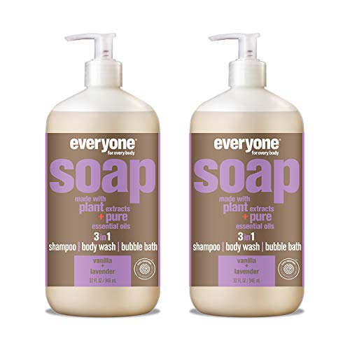 Everyone 3-in-1 Soap: Vanilla and Lavender, 32 Ounce, 2 Count