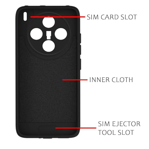 Image of Back Cover Vivo X200T 5G / X200s 5G| MagFit Ring Design (Non-Magnetic) | Shockproof Case | Anti-Slip Grip | Raised Camera Edges | Slim Protective Case for Vivo X200T 5G / X200s 5G(Matte Black)