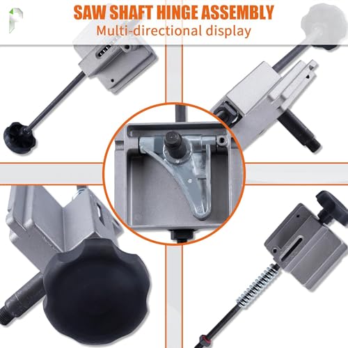 Band Saw Shaft Hinge Assembly for 14\" Bandsaw, Compatible with Jet, Delta, Powermatic & Import Models