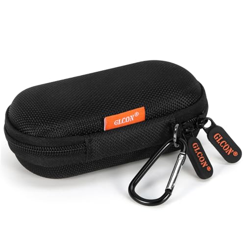 Image of Ultra-Hard Small Carrying Case for Wired Earbuds, Kardiamobile EKG Heart Monitor, Kardia Mobile 6L / 1L - Portable Mini IEM Case Universal Pouch Bag for in Ear Monitor, Airpods, Galaxy Buds, Earpods