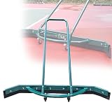 FAcoLL Tergipavimento campi Tennis, Attrezzatura per la Pulizia dei campi, Spingiacqua per Pavimenti in Lega di Alluminio, Dispositivo per la rimozione dell'Acqua per campi, officine, Parco Giochi
