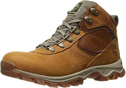Timberland Men's Mt. Maddsen Mid Leather Wp Hiking Boot, Light Brown Full Grain, 11 Medium US