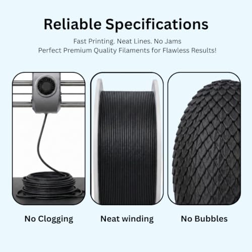 Image of 3IDEA TPU+ 3D Printer White Filament 1.75mm, Flexible High-Strength TPU Filament, Reusable Spool, 1kg Roll, Dimensional Accuracy ±0.02mm, Compatible with Most FDM 3D Printers