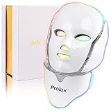 Prolux LED Light Therapy Mask For Facial Rejuvenation Blue Red Light Therapy Skin Care Mask (7 Color