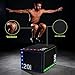 OLIXIS 3-in-1 Plyo Jumping Exercise Box Home Gym Workout Trainer, Non-Slip Multi-Use Cushioned Plyometric Jump Box for Conditioning, Strength Training