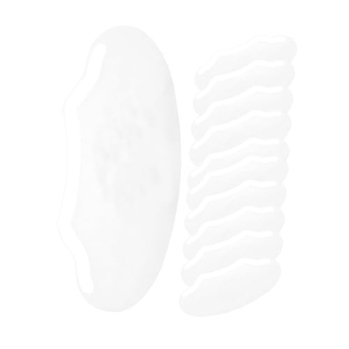 50pcs Hair Cutting Eye Mask Transparent Hair Salon Visor for Comfortable Use Gentle Skin Sturdy Design