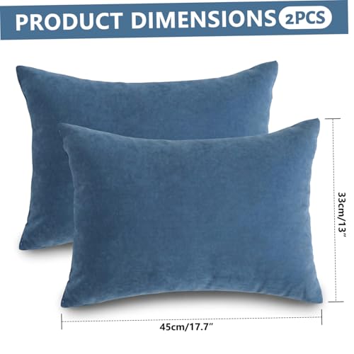 Set 2 Almohadas Microfibra 45x33 cm Mini Viaje miniatura 7