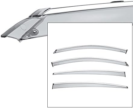 WellVisors Window Visors Compatible with 18-20 Buick Regal Sun Visors Deflectors