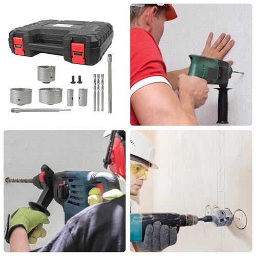 Fraise murale pour béton et brique indispensable pour encastrer et fixer vos installations