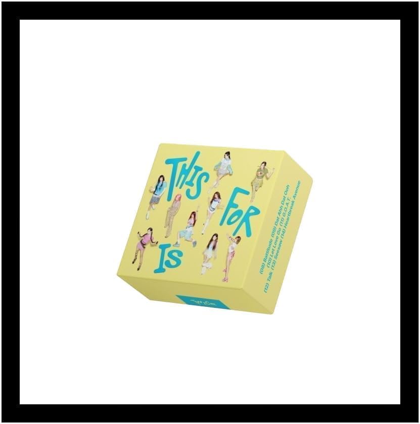 TWICE 4ème album avec cadeau précommande confettis et cartes photo