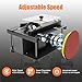 EEYBLAEEY Mini Table Saw 200W - 0-90° Adjustable 1.3in Cutting Depth, 7-Speed 3000rpm w/Cold-Rolled Steel Base, for Wood/Metal/Plastic, Desktop DIY Craft Cutting Tool