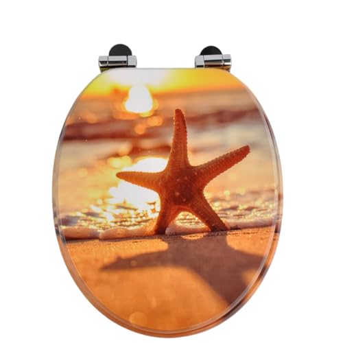 SINOBATH WC Sitz mit Absenkautomatik, viele schöne WC Sitze zur Auswahl, hochwertige und stabile Qualität aus Holz