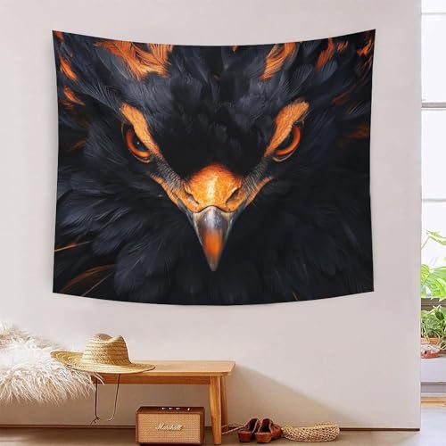 Couverture murale aigle 3D pour cacher un mur blanc sans peinture en dortoir