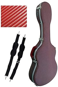 Cibeles ABS-Koffer für klassische Gitarren Rot