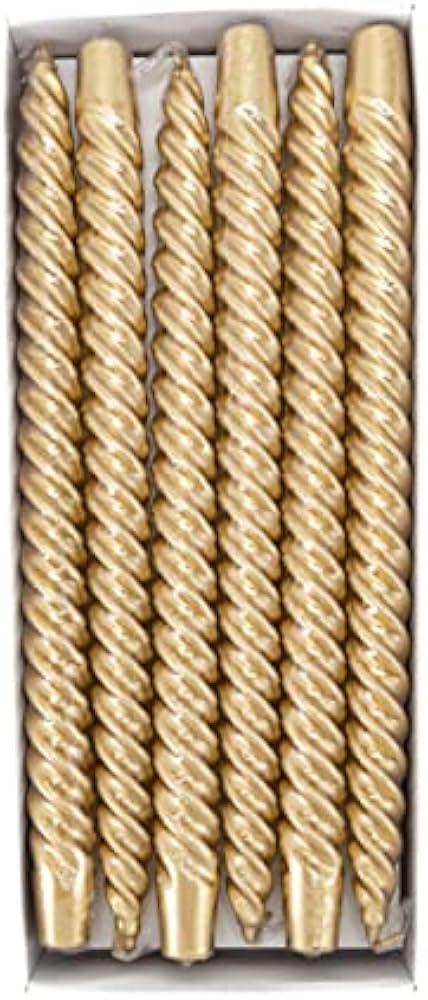 12インチ ゴールドスパイラルキャンドル 12個入り Amazon.co.jp: 12インチスパイラルキャンドル シュリンク 12本入り