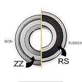 High-Performance Deep Groove Ball Bearings 6000 Series - Durable & Sealed for Heavy Duty Applications(6000 2RS 10x26x8)