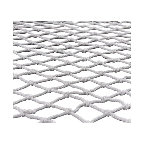 FNUQCOA Dia 4/5/6MM Mesh 3/5/10CM Anti-Fall Safety Protective Net Garden Plant Climbing Netting Home Balcony Railing Fence Protection(3,1M Width)