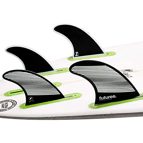 FUTURES Quad Thruster 5 Fin Set F6 Legacy Honeycom...