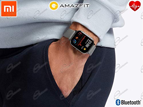 Amazfit GTS - Smartwatch con aplicacion de calendario, Obsidian Black