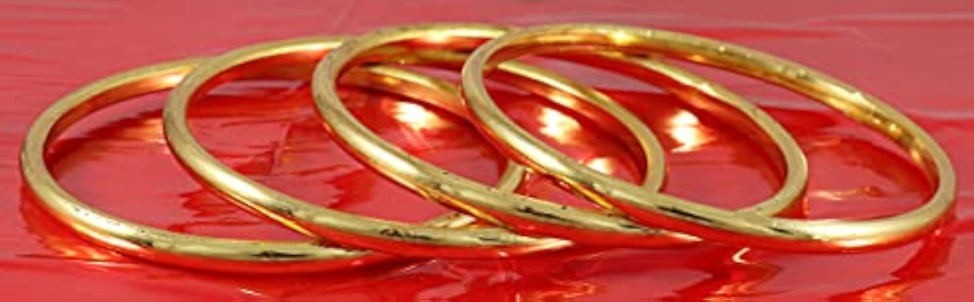 Brass Plain Bangles for Women & Girls