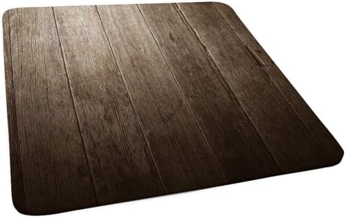 Nappe de table imperméable et lavable en polyester marron café