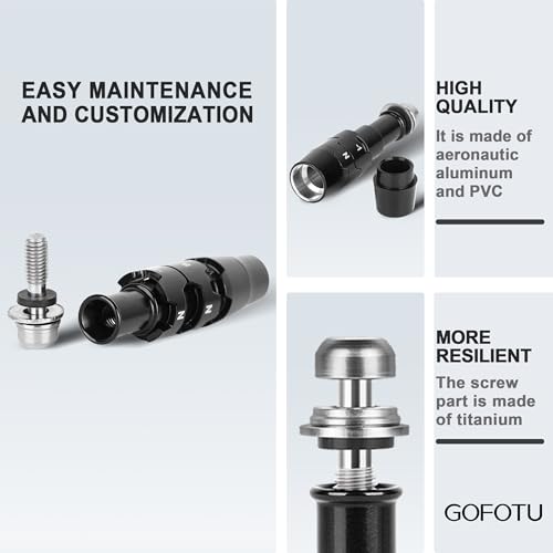Gofotu 2PCS .335 Shaft Adapter Compatible with Callaway Elyte, Ai Smoke,Paradym,Mavrik, Epic Flash, GBB Epic, SUB Zero Driver RH
