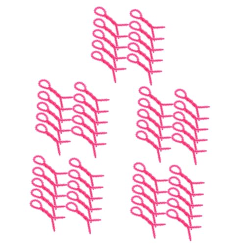 BAZEITFLOW 50 Pcs Small Silicone Curling Perm Rods Flexible Hair Rollers for Long Hair Reusable Break Resistant Curling Tools