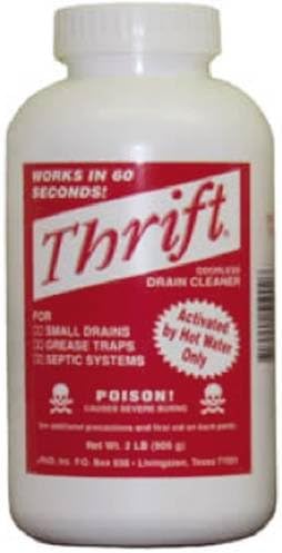 Thrift Marketing Inc Ty-0400879 Thrift Drain Cleaner 2 Lb -Pack of 3