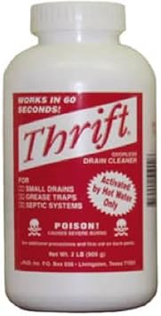 Thrift Marketing Inc Ty-0400879 Thrift Drain Cleaner 2 Lb -Pack of 3