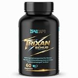 TRIXAN SCHUB 60 Kapseln Original von ZENICAPS | Pillen für aktive Männer – mit Zink für den Testosteronspiegel* | Einfache Anwendung, Tabletten | mit L-Arginin, Tribulus Terrestris, Maca, Ashwaganda
