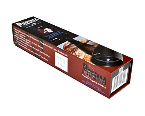 Presma 6-24X50 Hawk Rifle Scope With Red, Green, And Blue Illuminated Rxr Mil-Dot Reticle #TOP4