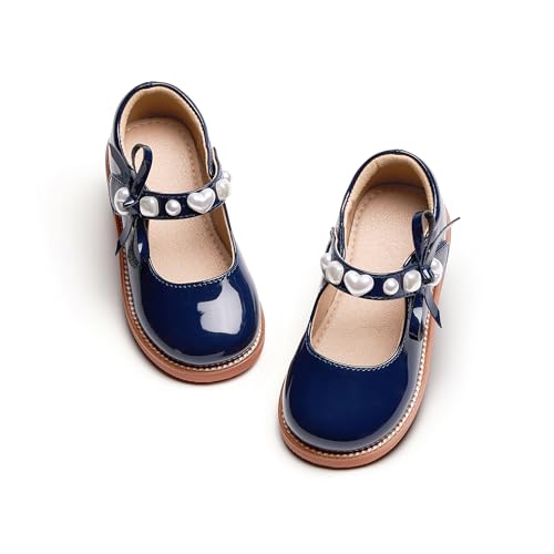 Kiderence Girls Flat Dress Shoes School Oxfords Marry Jane (Toddler/Little Kids)