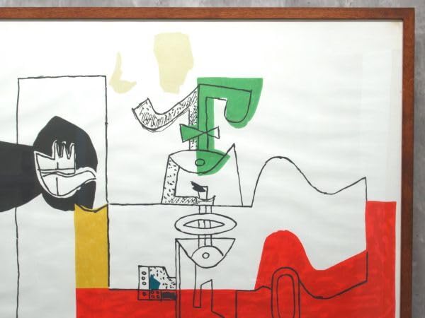 Amazon.co.jp: 真作 Le Corbusier ル コルビュジエ リトグラフ