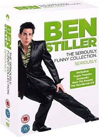 Ben Stiller collection DVD humour anglais authentique sans VF