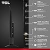 TCL Téléviseur intelligent Q6 QLED 4K UHD de 55 pouces avec Fire TV (55Q651F, modèle 2025) Dolby Vision, HDR PRO+, Dolby Atmos, Alexa intégrée avec télécommande vocale, compatibilité Apple AirPlay 2