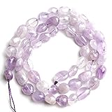 Love Beads Natural Stone Irregular Purple Jade Beads 4-7mm Beads for Jewelry Making DIY Beads...