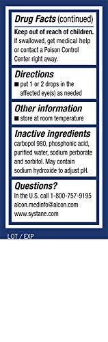 Systane Lubricant Eye Gel, Nighttime, 0.35-Ounces (Package May Vary) #TOP5