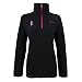 Columbia Women's plus-size Tested Tough In Pink Fleece Half Zip Plus