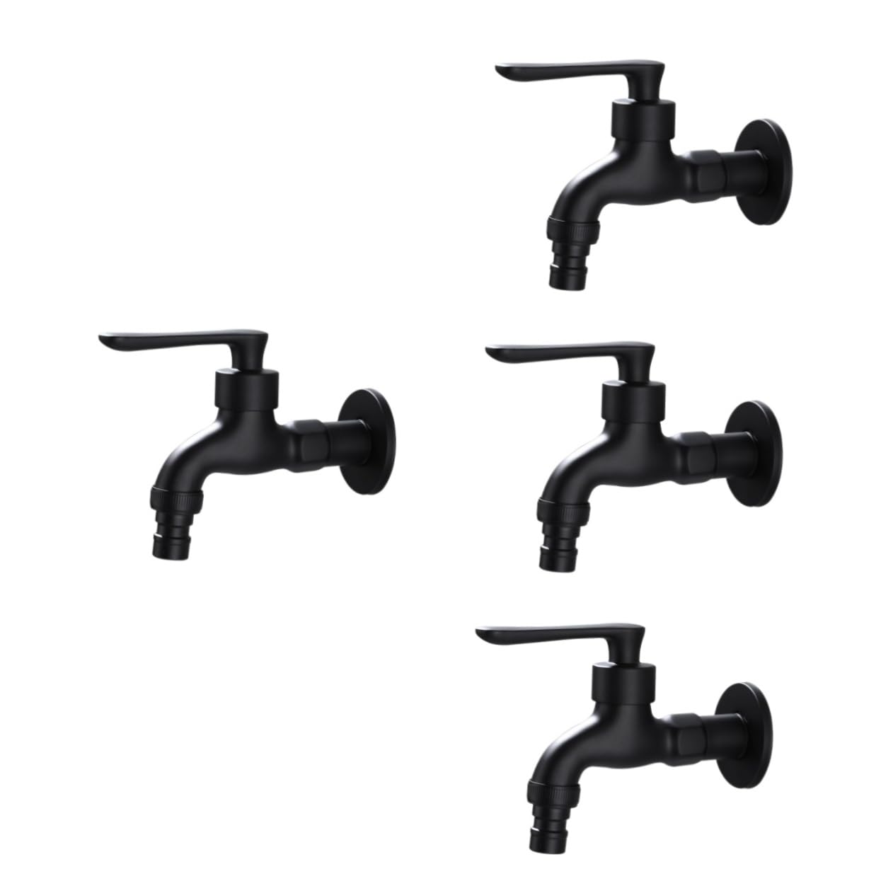 jojofuny 4pièces Mural Pour Machine à Laver De Lavage Rétro Pouce Facile à Installer Pour Évier Utilitaire Et Bassin De Nettoyage