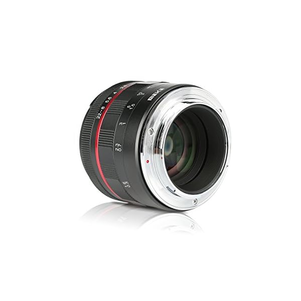Meike 50 mm F1.7 Full Frame Große Blende Manueller Fokus Objektiv für Sony FE E Mount spiegellose Kameras A7RIII A7III… – Bild 4