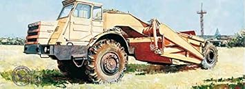 OREL Paper Model Kit Monoaxial Tractor MoAZ-546P 1/25 273 Civil Engineering