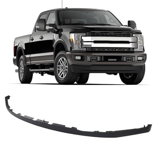 S SONLEE Front Bumper Valance Panel Deflector Air Dam Assembly Compatible for 2023-2024 Ford F250, F350 Super Duty Tremor PC3Z-17626-CA by S SONLEE - Used condition - US$101.64