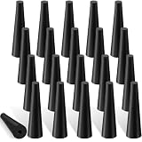 Riakrum 30 Pcs Pool Solar Panels,Repair Plugs Solar Pool Heater, Repair Kit Pools Solars Plugs for Solars Swimming Heater Panels, Black (0.25" Diameter)